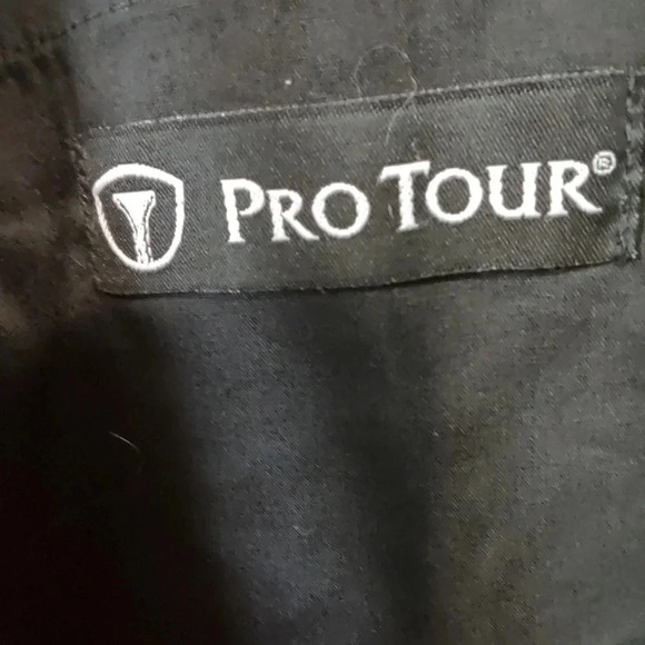 Pro Tour Green & Black Checkered Golf Shorts Men's Size 38 Casual Athleisure - Picture 3 of 5